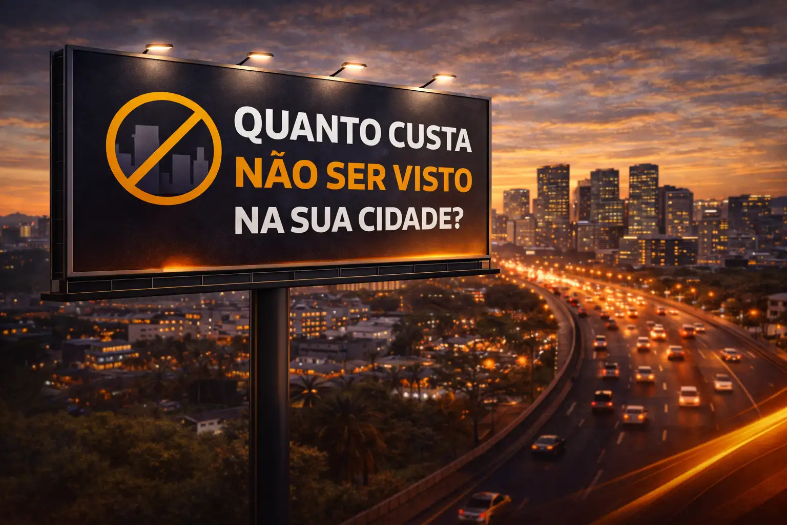 Quanto custa não ser visto na sua cidade